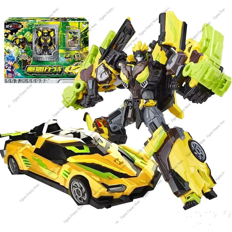 Bandai Cardbot Sparkbit, Transformierender Roboter Actionfigur, Metall, mit Kartensteuerung - Bild 2