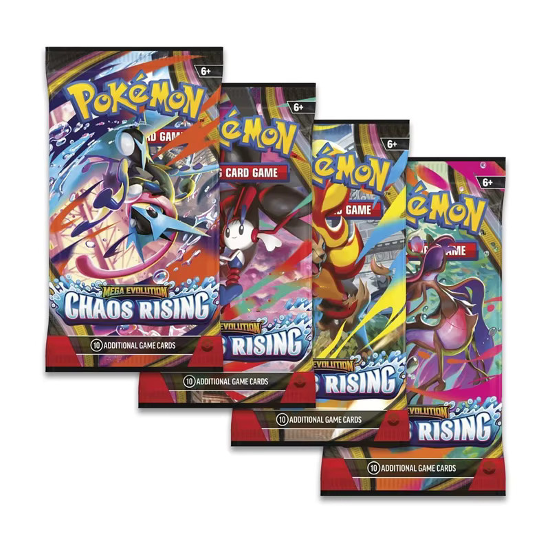 Pokémon Mega Evolution Chaos Rising Phantasmal Flames Scarlet Violet 151, Englische Booster-Kampfkarten, ab 6 Jahren - Bild 3