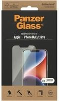 PanzerGlass Classic Fit Bildschirmschutz Schutzfolie für iPhone 14, 13 und 13 Pro, transparent - Bild 1