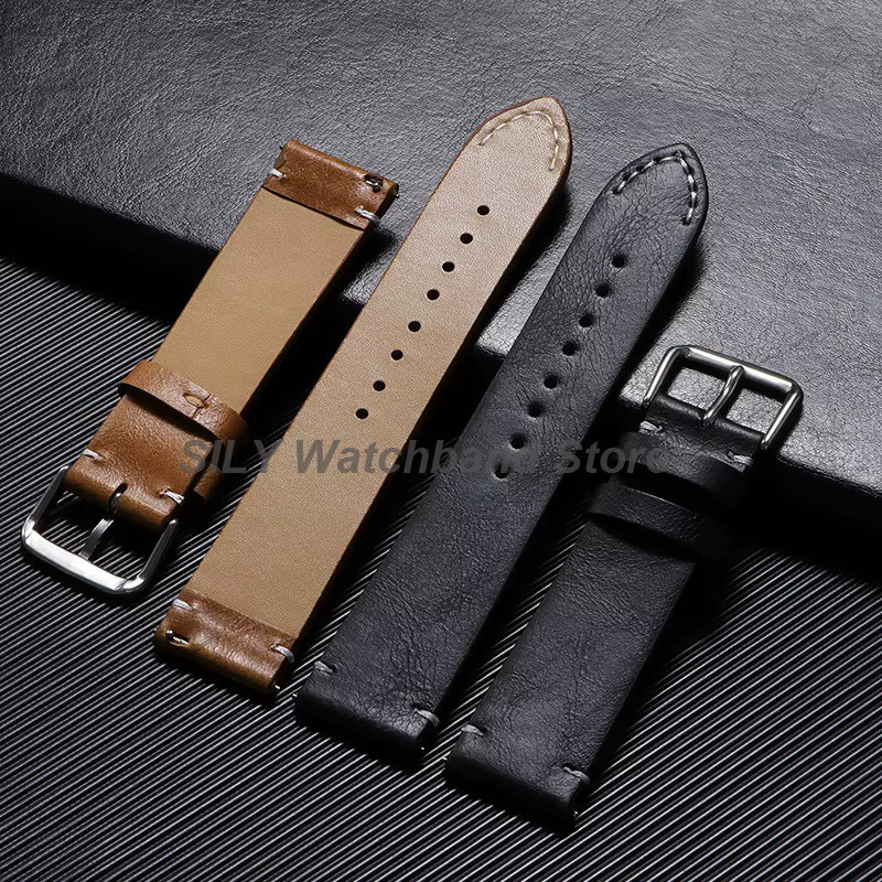 asukaband Uhrenarmband Leder, Kalbsleder, Unisex - Bild 3