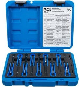 BGS Kabelverbinder-Lösewerkzeug-Satz Universal 12-teilig in Blau 60100 - Bild 1