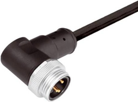 Weidmüller Sensor-Aktor-Steckverbinder 7/8 Stecker gewinkelt Schwarz 3,00 m Polzahl 3 - Bild 1