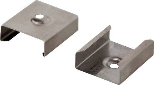 EVN APFLATCLIP Befestigungs-Set aus Edelstahl in Silber, Länge: 20,00 mm, Breite: 17,50 mm - Bild 1