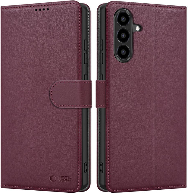 Tech-Protect Wallet Hülle für Samsung Galaxy A37 5G, A56 A566 und A36 A366 in Lila - Bild 1