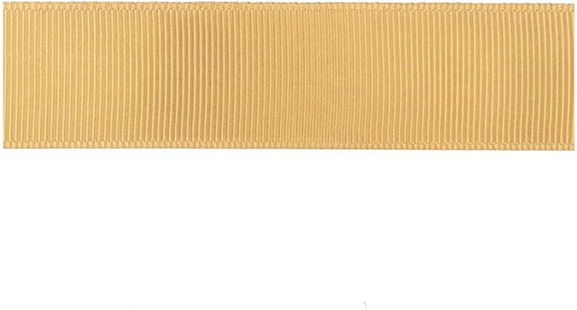 Rico Design Paper Poetry Ripsband in Senfgelb aus Polyester mit einer Breite von 2,5 cm - Bild 1