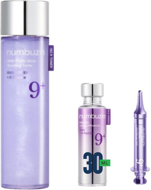 NUMBUZIN Nr. 9 NAD PDRN Glow Boosting Toner, Essence und Retinol Augencreme - Bild 1