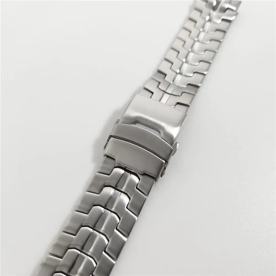 Uhrenarmband Edelstahl, Silber, Unisex - Bild 2