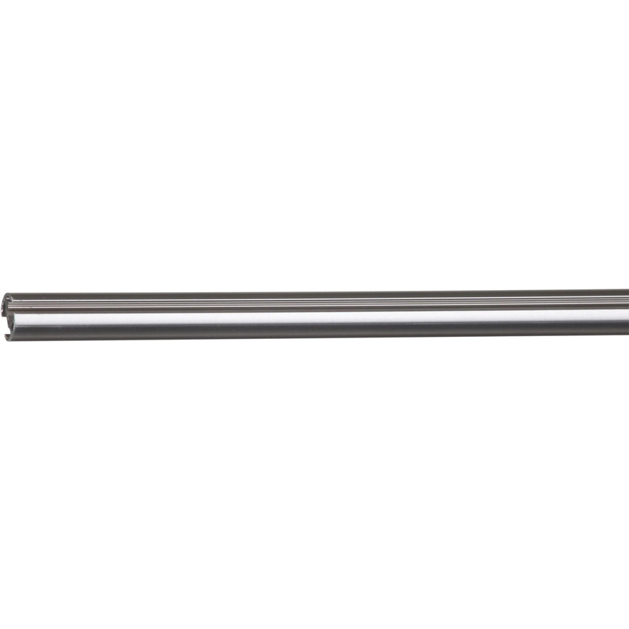 Mydeco Gardinenstange für Gleiter in Edelstahl-Optik, Farbe: Silber, Durchmesser: 1,6 cm, Länge: 160 cm - Bild 2
