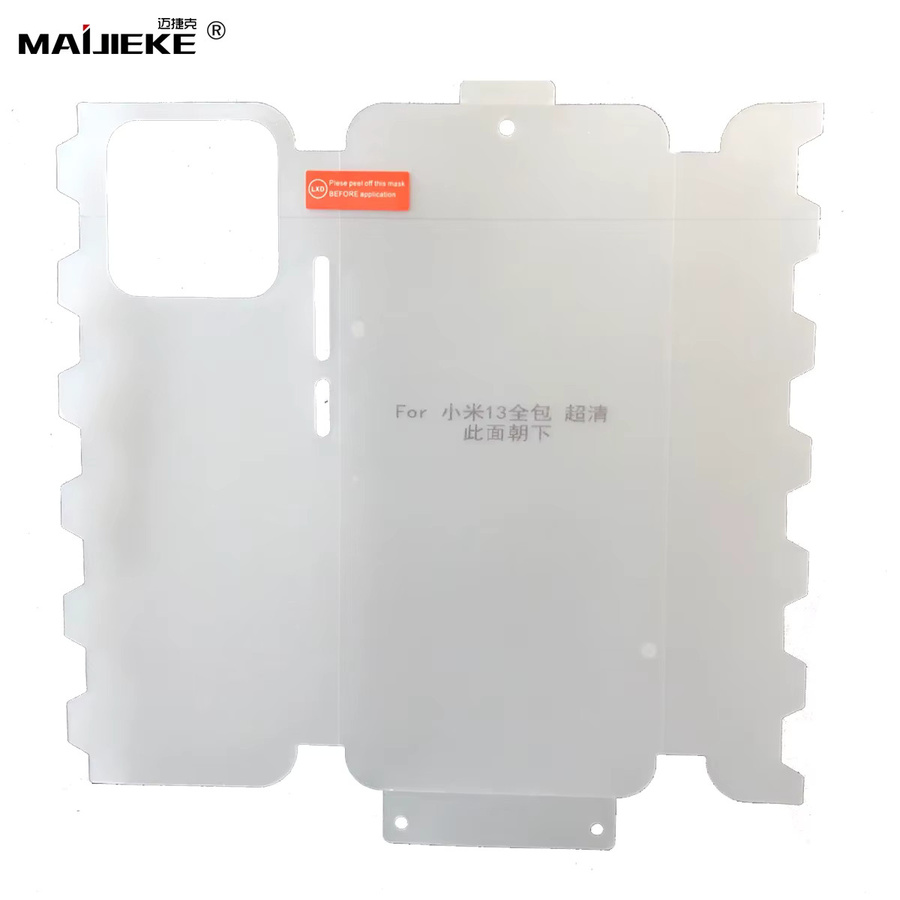3-teiliges Hydrogel-Displayschutz-Set für Huawei P60 Pro, Mate 60, P50, P40, P30 und Honor 200, Magic 6 Lite, transparent - Bild 2
