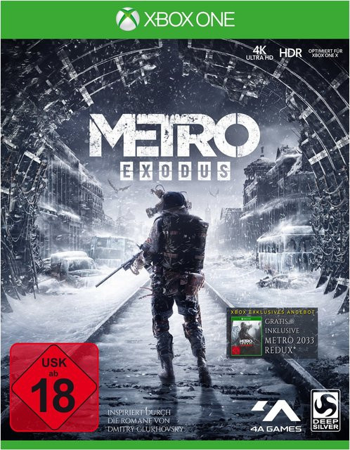 Metro Exodus Day One Edition Action Adventure Shooter von PLAION GmbH in Multicolour - Bild 1