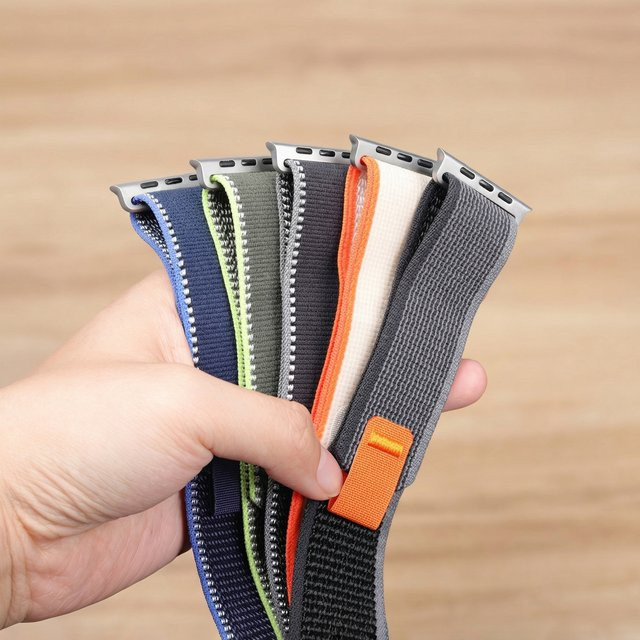 CRESTED Uhrenarmband Trail Alpine, Textil/NATO, für Apple Watch - Bild 1