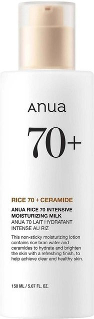 Anua Rice 70 Glow Milch, Reis, 150 ml, für trockene Haut - Bild 1