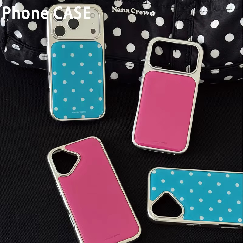 DecoPhone Handyhülle im koreanischen minimalistischen Love Wave Design für iPhone XR bis iPhone 17 Pro Max, Silber/Mehrfarbig - Bild 2