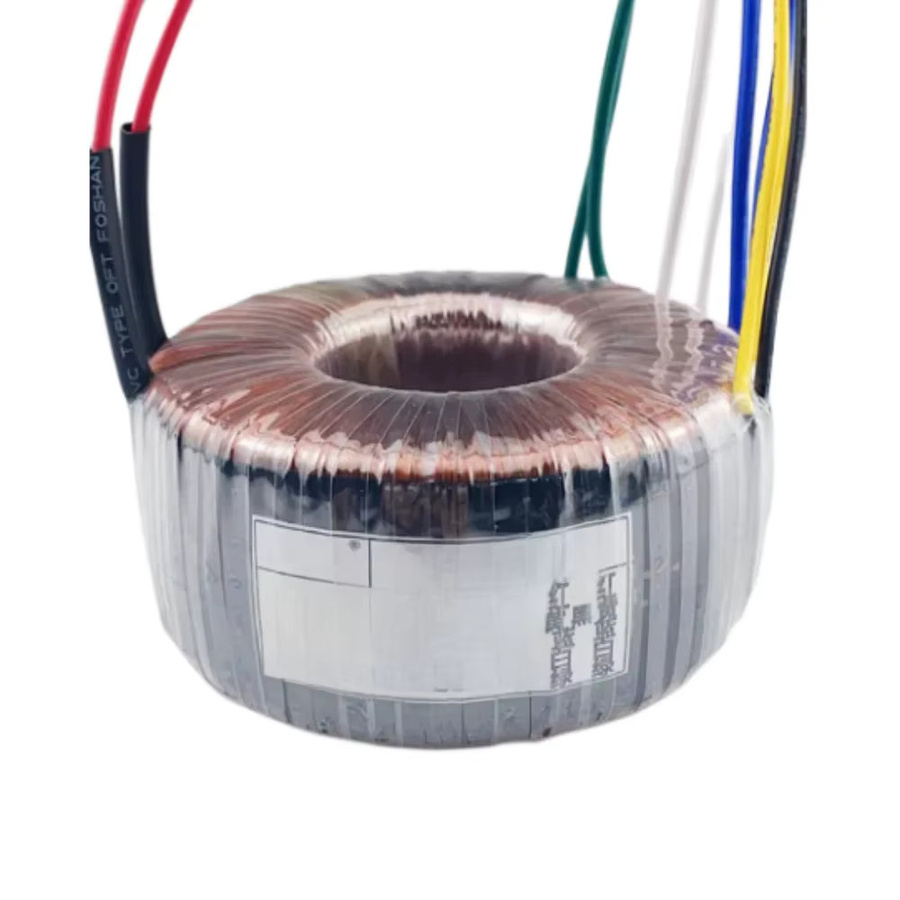 Ringkerntransformator für Audio-Verstärker mit 150 W / 150 VA, Eingang 220 V, Ausgang 260 V-0-260 V, 6,3 V, 8 V und 12 V, Multicolor - Bild 2