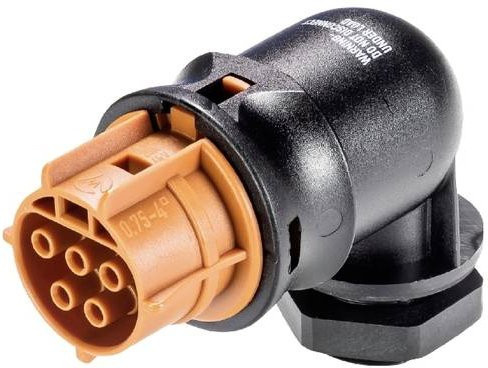 Wieland Electric 96.053.6051.4 Geräteanschluss in Schwarz - Bild 1