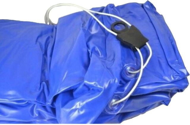 Waterman Abdeckplane aus PVC für runde Pools und Schwimmbecken mit 420 cm Durchmesser in Blau als Winterschutz und Ganzjahresabdeckung - Bild 1