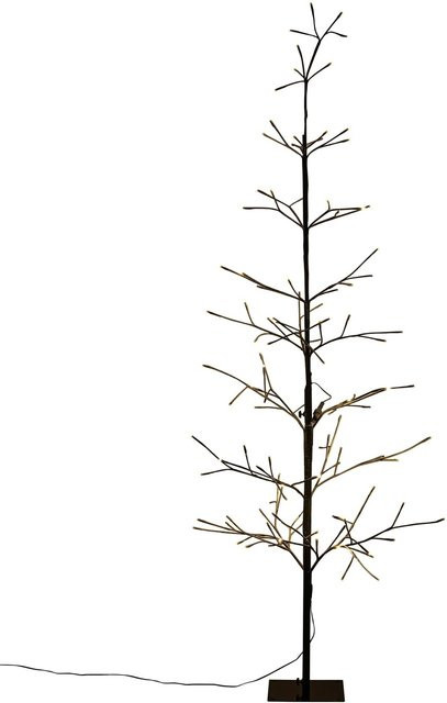 Mömax LED-Dekoleuchte Tree Schwarz mit warmweißem Licht und max. 2,5 Watt - Bild 1
