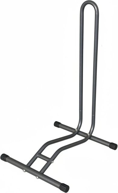 Relaxdays Fahrradständer aus Stahl in Anthrazit, rutschfest, passend für 29 Zoll, B/T/H: 72,5 x 41 x 44,5 cm - Bild 1