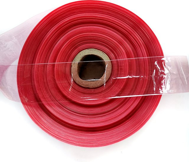 SAFEBET Transparente Rote Kunststoff-Wursthüllen Lebensmittelqualität, Durchmesser: 70 mm - Bild 1