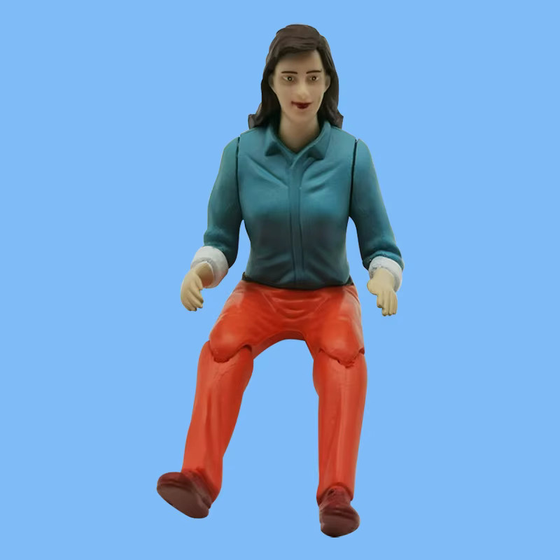 RC Pilot Figur, detaillierte Malfahrer mit Sonnenbrille, Einzelfigur - Bild 2