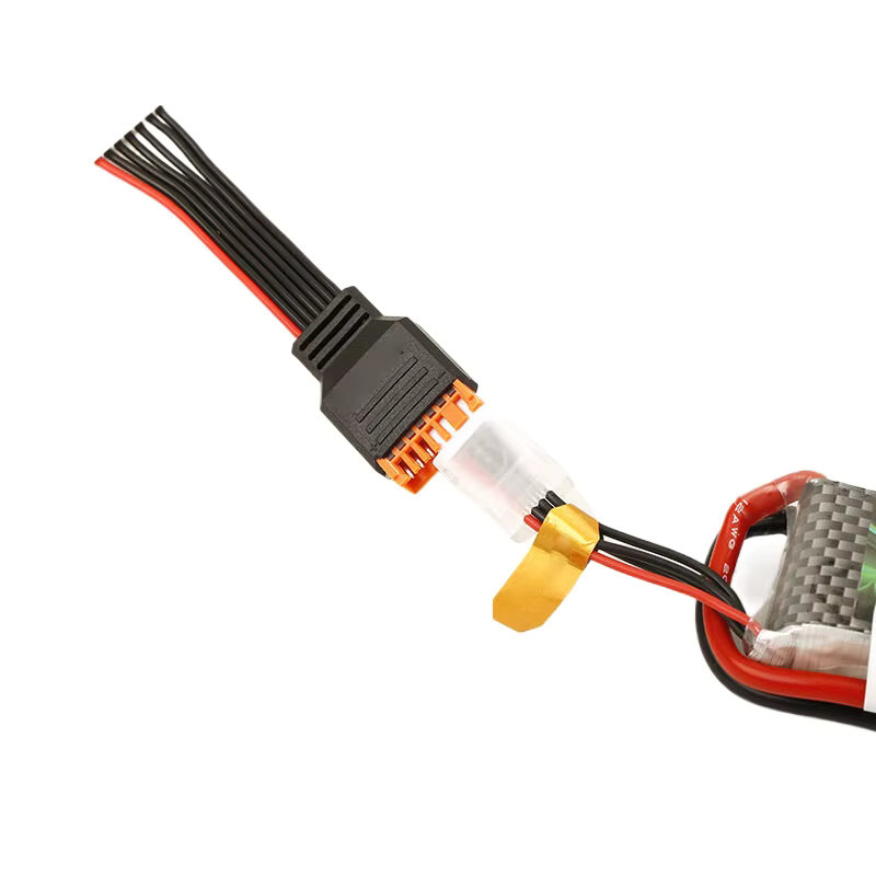 Ladegerät Verlängerungskabel mit Ausgewogenem Kopf für 2-6S Lithium-Batterien, kompatibel mit HOTA D6Pro sowie ISDT Q6, M8 und M6, Schwarz - Bild 2