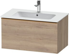 Duravit Waschtischunterschrank D-Neo beige matt, wandhängend, B: 81 cm, T: 46,2 cm, H: 44 cm - Bild 1