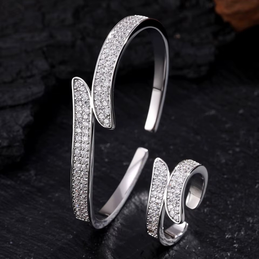 ZAKOL Schmuckset, Silber, Zirkonia, Damen - Bild 2