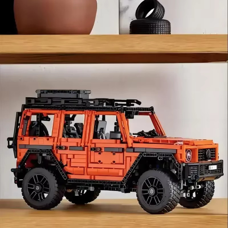 Hot Toys Orangefarbenes Geländefahrzeug G500, Bausatz, ab 14 Jahren - Bild 4