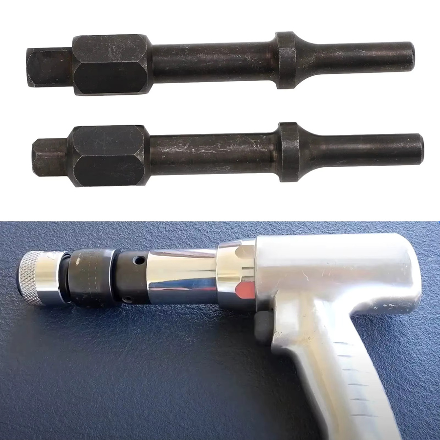 DOACT Pneumatischer Unterbrecher Satz 37315 und 37316 mit 3/8 Zoll und 1/2 Zoll für Lufthammer und Bohrer zum Entfernen von Lagern und Schiebern - Bild 6