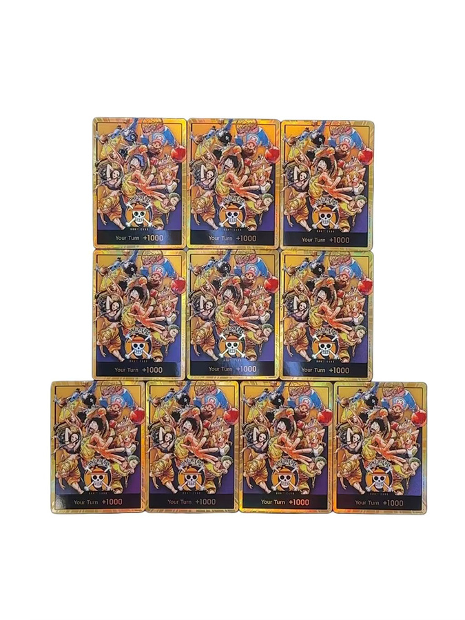 Bandai One Piece Golden DON-Karte, Strohhut Crew, Sammelkarten, Englisch - Bild 3