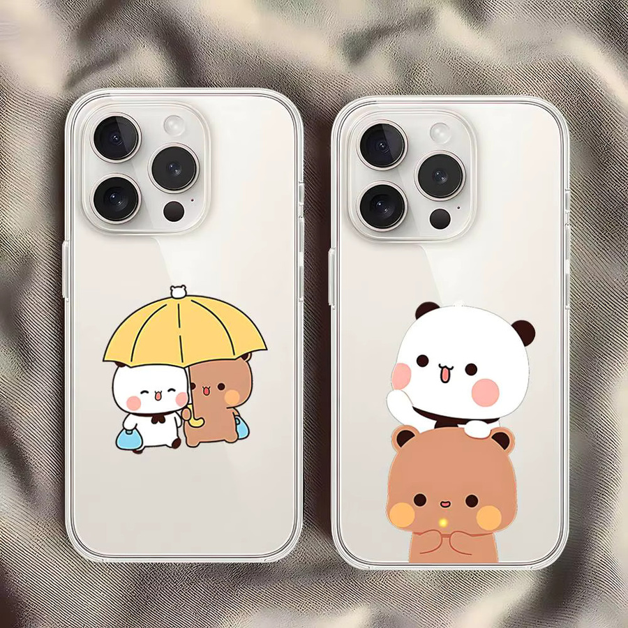 Yier-BUBU Handyhülle für iPhone 11 bis iPhone 17 Pro Max, transparente Abdeckung - Bild 4