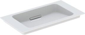 Geberit Möbelwaschtisch One in Weiß mit Keramik-Waschbecken, B/T: 75 x 40 cm - Bild 1