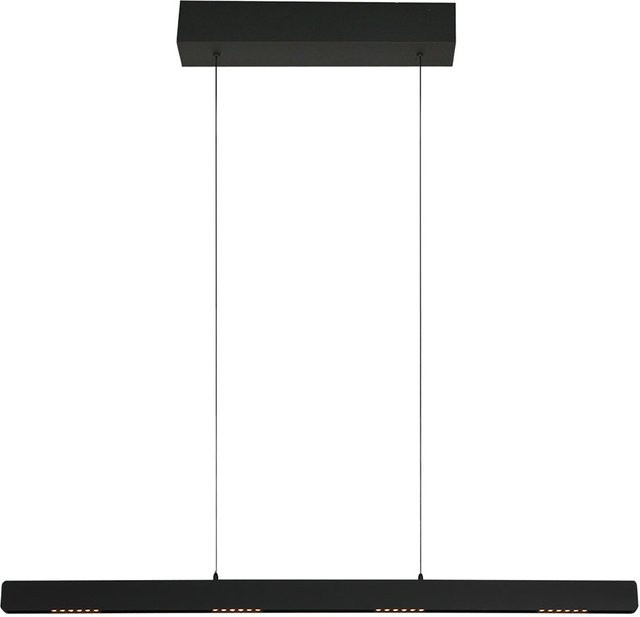 Steinhauer Fluxy 4189 LED-Pendelleuchte Schwarz Soft Touch, dimmbar, höhenverstellbar, warmweiß 2700K - Bild 1