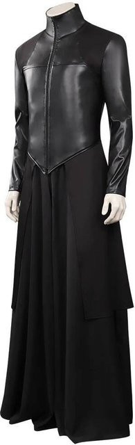 Sandmaning Dream Cosplay Kostüm Morpheus Outfit, Maske, Anzug, Schwarz - Bild 1