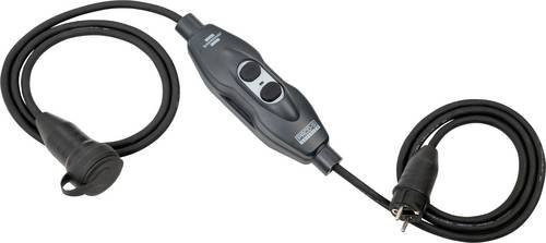 Brennenstuhl Schutzadapterkabel PRCD-S ADVANCED für den Baustelleneinsatz, 3m, Schwarz/Grau, IP44 - Bild 1