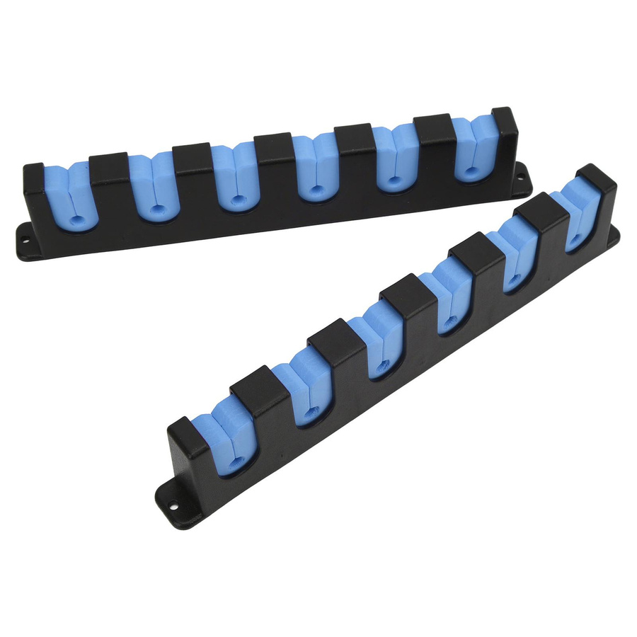 Fishine Wandmontierter Angelrutenhalter Vertikal in Blau mit Platz für 6 Angelruten - Bild 2