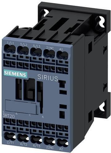 Siemens Leistungsschütz 3RT2015-2AD02 mit 3 Schließern, 690 V/AC, grau - Bild 1