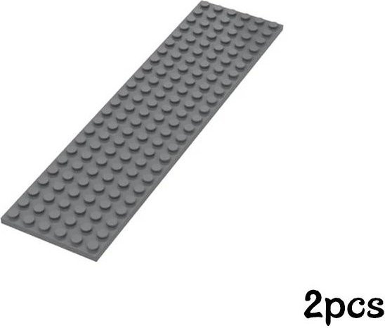 Yiran toy 6x24 Noppenplatte, Konstruktionssteine, 2-teiliges Set, ab 6 Jahren - Bild 1
