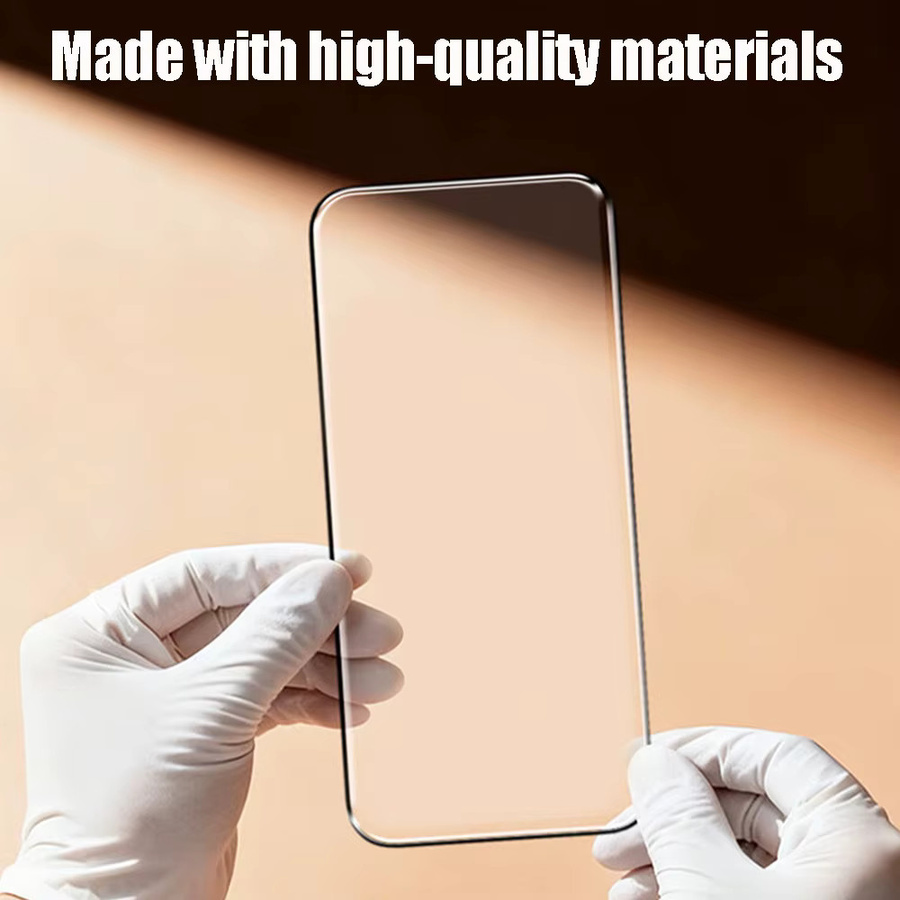 4er-Pack HD-Glas-Displayschutzfolien für Apple iPhone 11 bis 17 Pro Max Plus XR, transparent mit oleophober Beschichtung - Bild 3