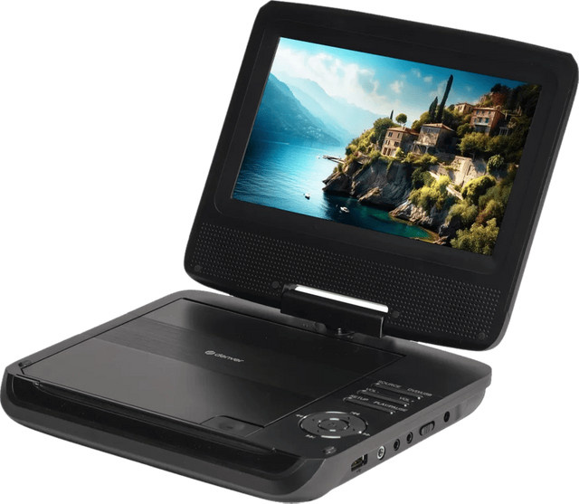 Denver MT-792 Tragbarer DVD Player in Schwarz - Bild 1