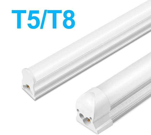 Lcamaw LED-Röhrenlampe T5/T8 in Warmweiß, 50 cm - Bild 1
