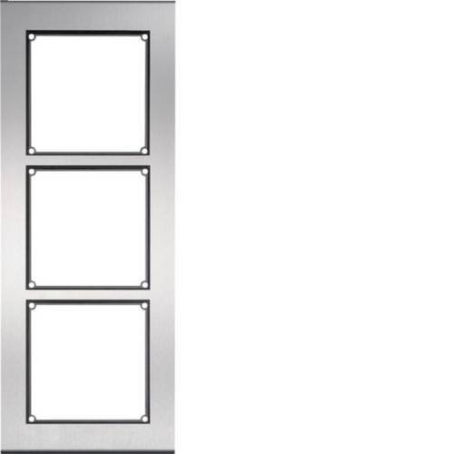 Hager REM203X Rahmen Modesta in Silber aus Edelstahl - Bild 1
