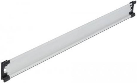 Delock 66174 Hutschiene aus Aluminium in Silber, Länge: 500 mm - Bild 1
