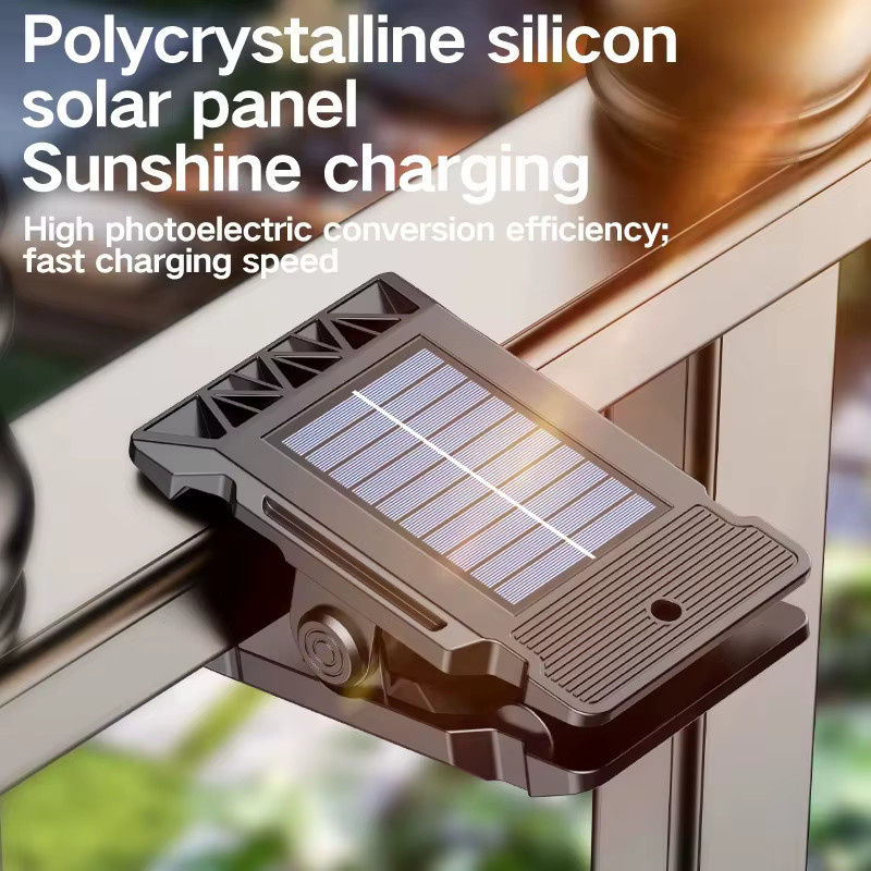 BALDR Solar-Sensorleuchte Schwarz mit Bewegungssensor für den Garten - Bild 5