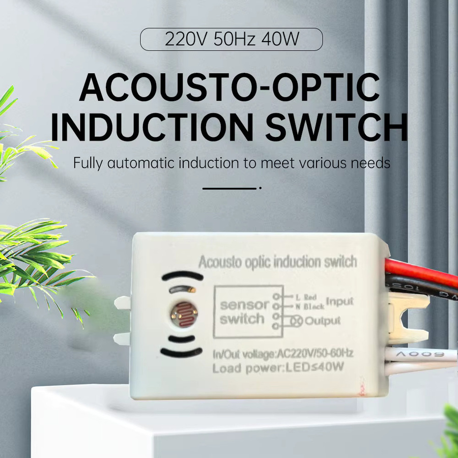 Szaoju Smart Switch Modul mit Sprachsteuerung und Sound Sensor in Weiß - Bild 2
