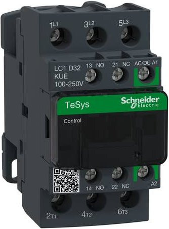 Schneider Electric LC1D32KUE Leistungsschütz in Grau - Bild 1