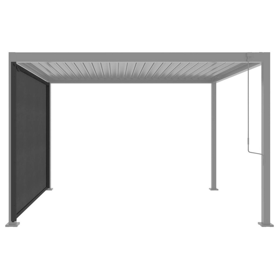 Aluminium Rollo in Anthrazit B/H/T: 8,5 x 231 x 278 cm - Bild 3