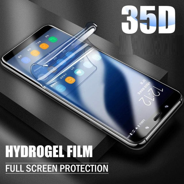 3 Stück Hydrogel Displayschutzfolie für Samsung Galaxy S25 S24 S23 S22 S21 S20 FE Ultra und Note 20 10 Plus, transparent - Bild 1