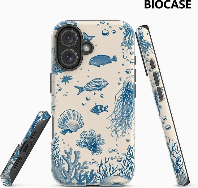 Regenbogenschichten Handyhülle für Apple iPhone 17 16 15 14 13 12 Pro Max Plus mit doppelschichtiger Rückseite in Multicolour - Bild 1