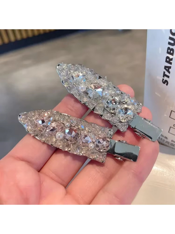 HIYAYZ Haar Clip, Kristall, Damen - Bild 3